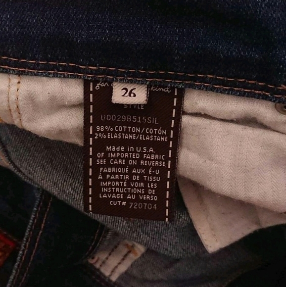 7 Denim bell bottom jeans - Picture 4 of 6